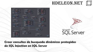 Crear consultas de busqueda dinámicas protegidas de SQL Injection en SQL Server | sp_executesql
