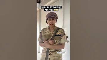 SHOLAY FT COLONY AUNTIES EP 1 || @asenoayemi || COMEDY ||