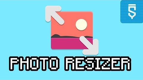 How to make a photo resizer app in Sketchware