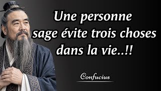 Les Citations Interdites de Confucius à Connaître | Une Sagesse Qui Peut Changer Votre Vie