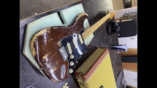 1977 Fender Stratocaster with Fender Hot Noiseless Pickups