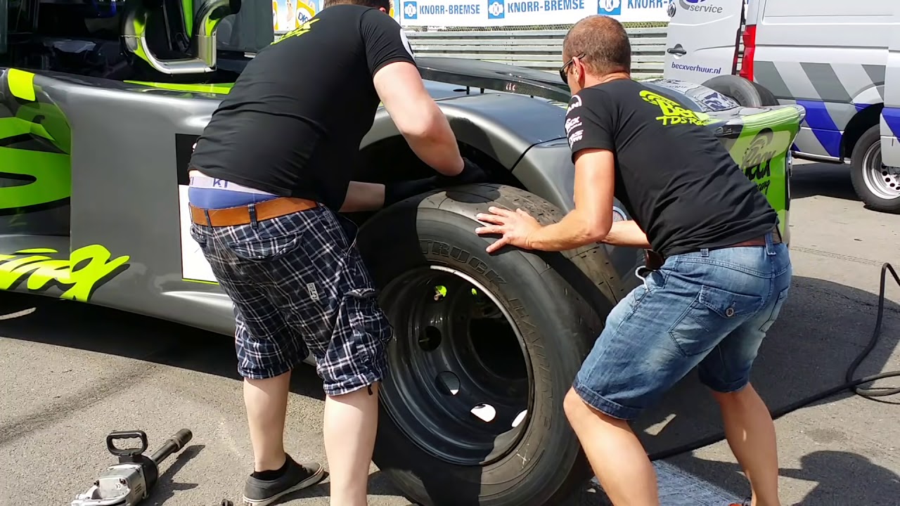 Becx-TDS Racing Demo drift at Truck Grand Prix Nurburgring 2014