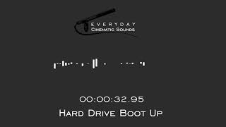 Hard Drive Boot Up | HQ Sound Effects