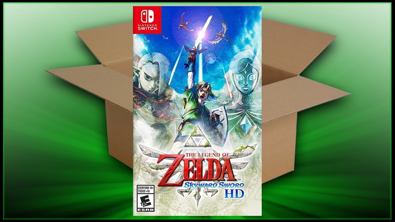 The Legend Of Zelda Skyward Sword Hd Switch Unboxing Offline Review Youtube