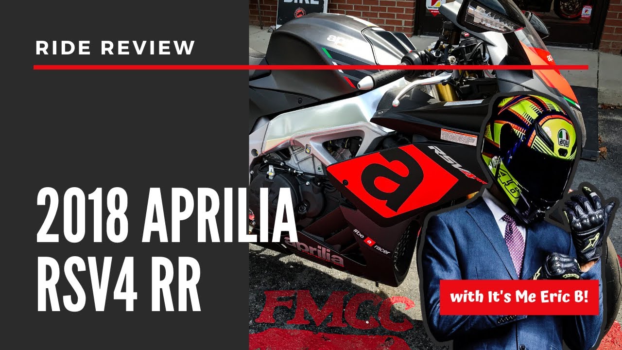 2018 Aprilia RSV4 RR | Ride Review - YouTube