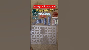 Snap Circuits Project 10. #snapcircuits #click #snap #project #diy #teaching #learning #sound #asmr