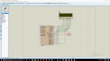 Proteus simulation to capture the frequency of square wave using PIC 16f877a