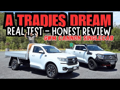 GWM Cannon SINGLE CAB Review – Tough Workhorse or Just a Pretender?