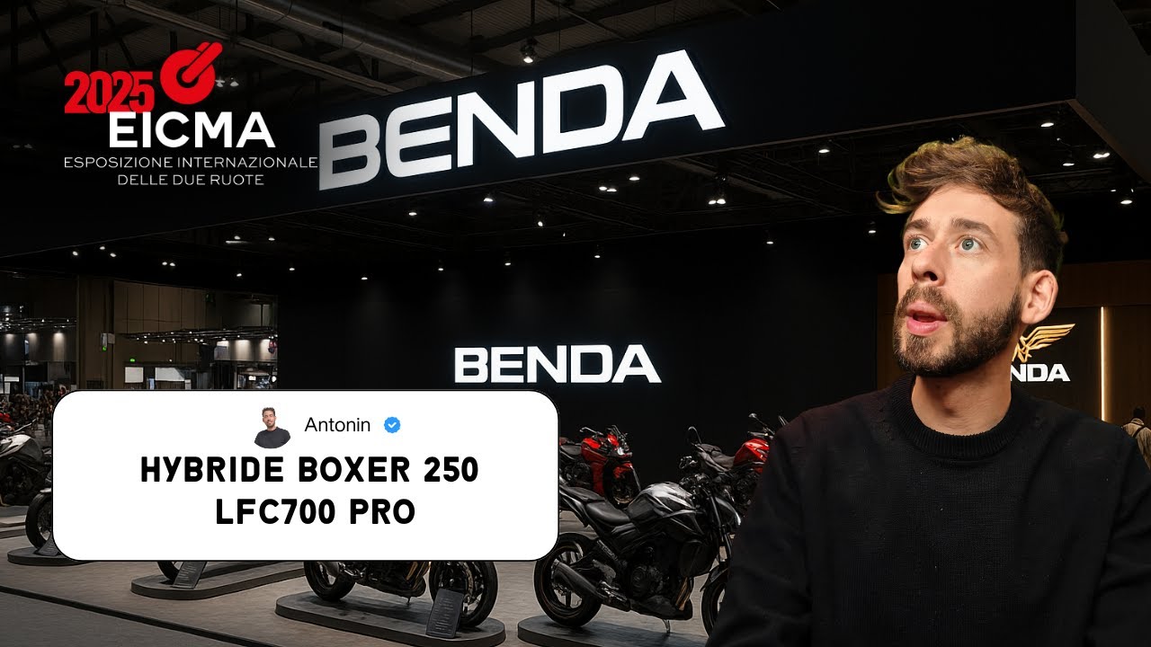💥 BENDA à l’EICMA 2025 : les motos les plus folles du salon ?! 😱🏍️