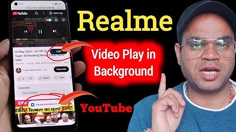 How to Play Youtube in background realme Mobile | Play Video Sound with Screen Off in Realme Phone