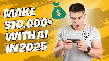 Make $10,000+ with AI in 2025! (5 Easy Methods)#makemoneywithai