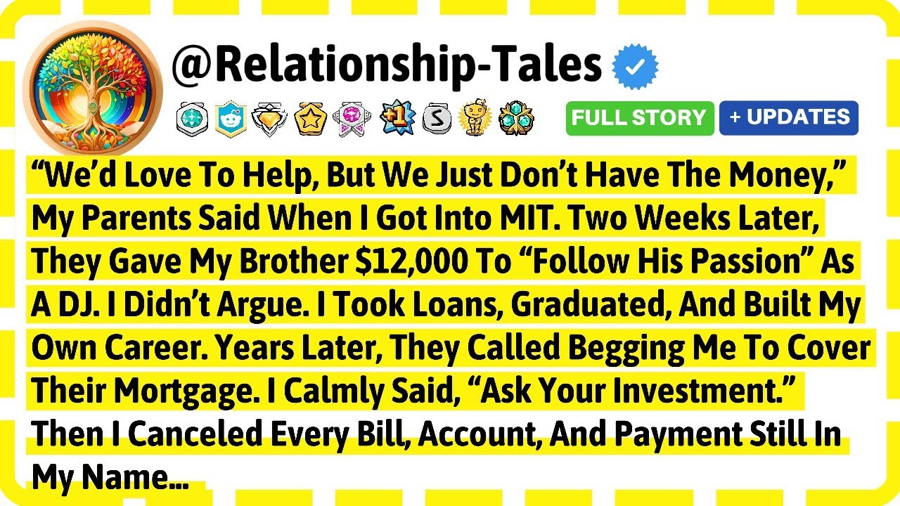 «Мы бы с радостью помогли, но у нас просто нет денег», — сказали мои родители, когда я… Лучшие ис...