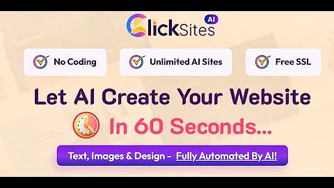 🚀 ClickSites AI review – build a website without coding + Exclusive Coupon Code