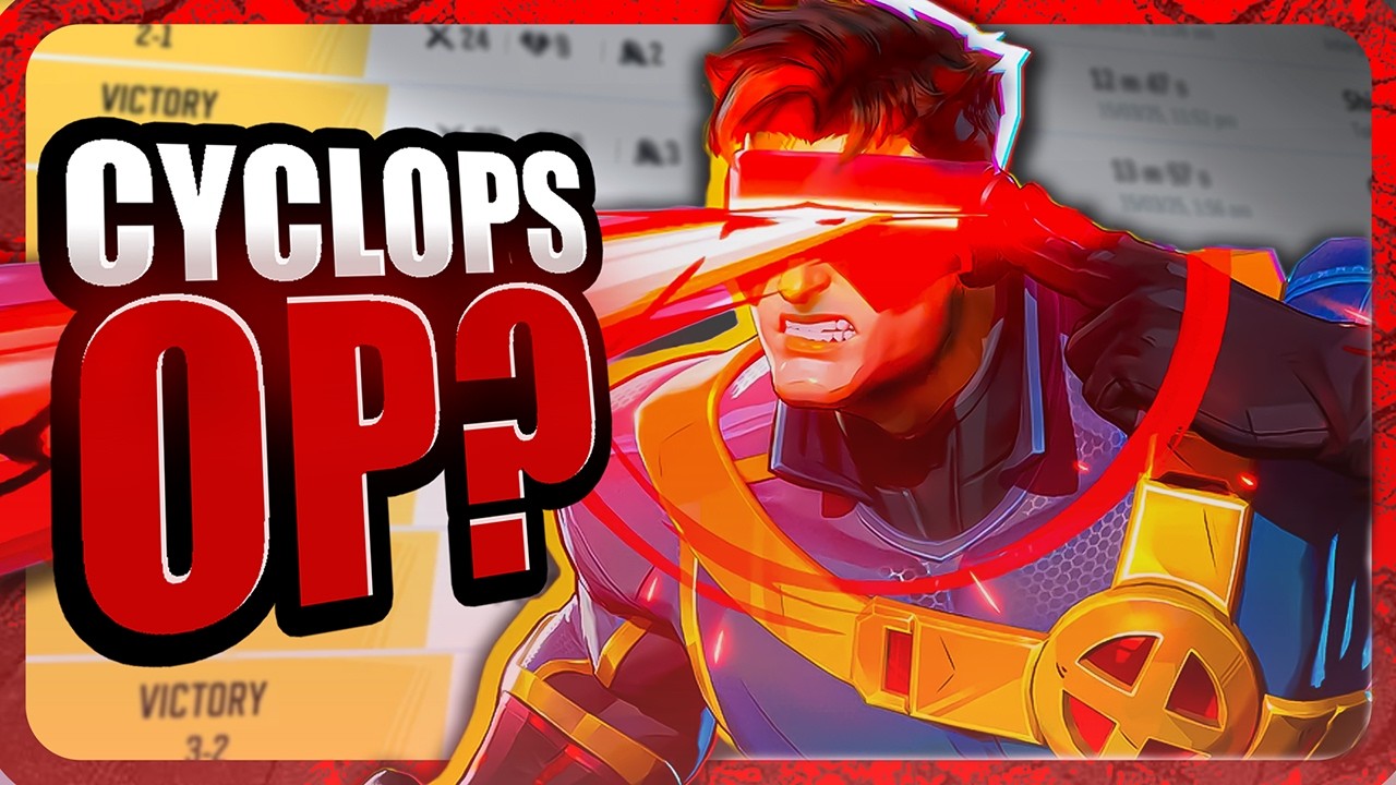 Cyclops is OVERPOWERED. | Marvel Rivals