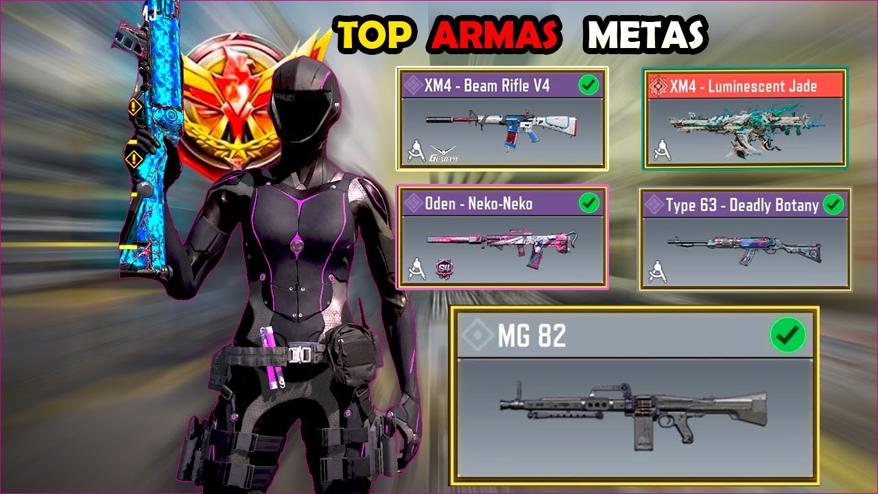 💥 TOP armas META y sus mejores accesorios para llegar a LEYENDA 💥