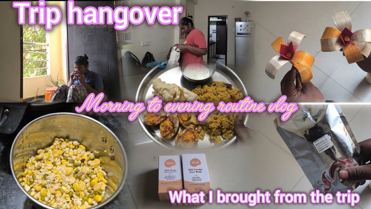 Morning to evening routine vlog in Tamil 