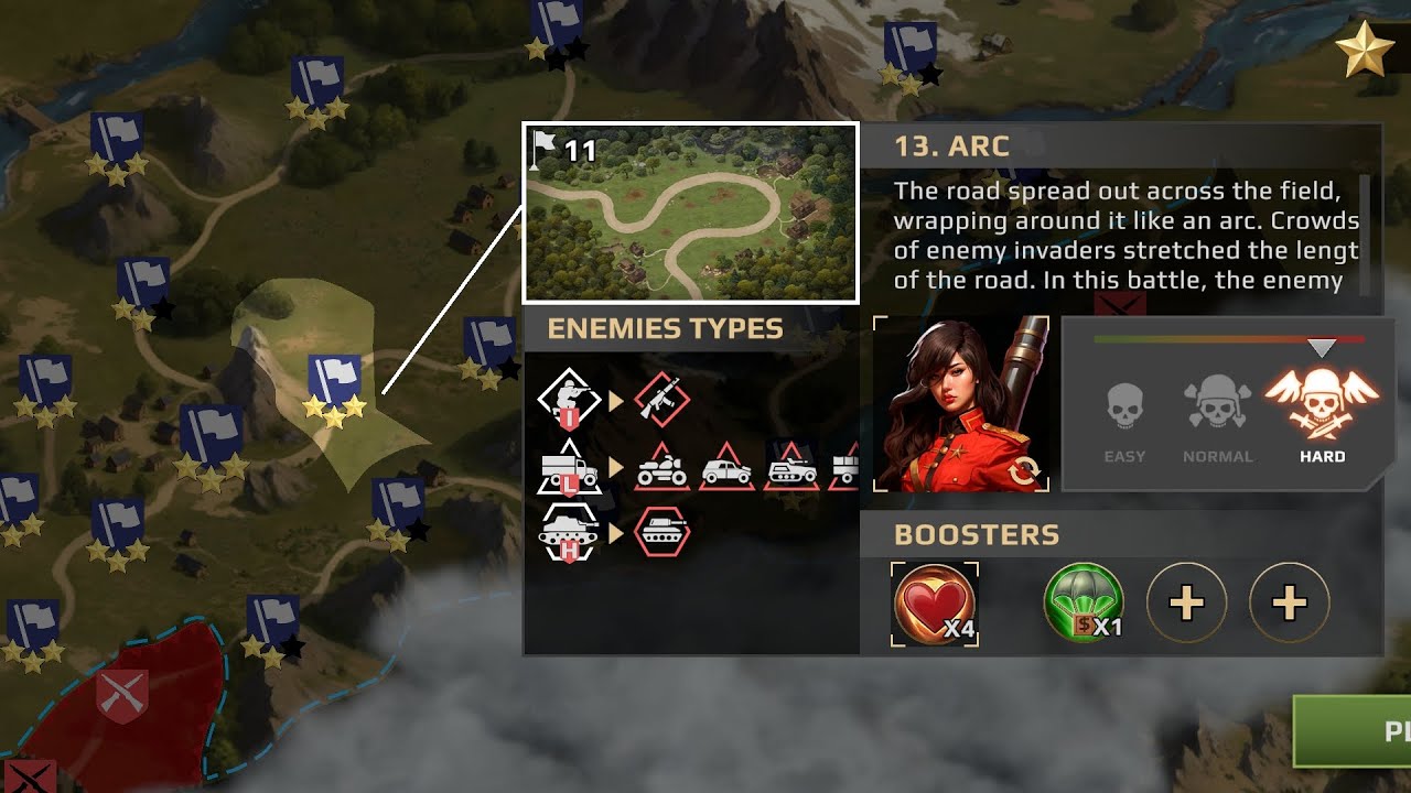 WW2 - Level 13 Arc - Hard Level