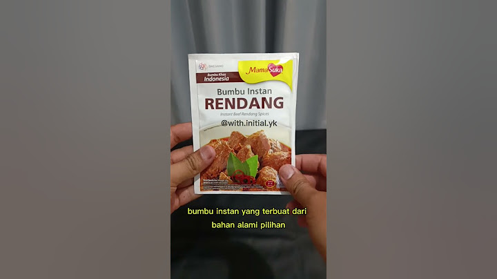 Bumbu Rendang Mamasuka #bumbu #rendang #mamasuka #bumburendang #bumburendangmamasuka #fypageシ #fypシ゚