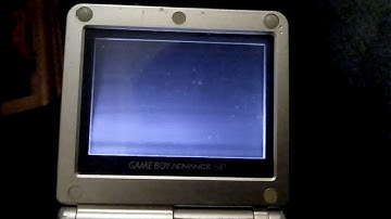 Need For Speed Underground Intro (On Real GBA)