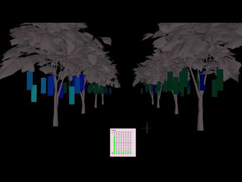 audiovisual lightsculpture with supercollider, Concept made in holland.