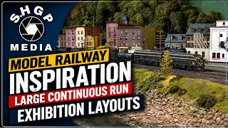 Model Railway Inspiration | Large Continuous Run Exhibition Layouts | Part 3