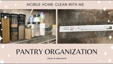 PANTRY CLEAN & DECORATE WITH ME | PANTRY ORGANIZATION | SPRING CLEANING MOTIVATION