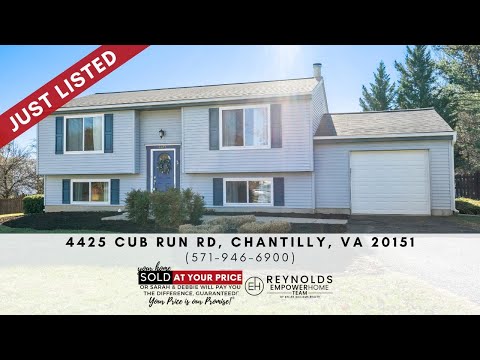 4425 Cub Run Road, Chantilly, VA home video tour