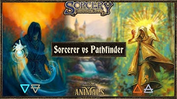 SORCERER (💨/🪨) vs PATHFINDER (💨/🔥), Sorcery: Contested Realm Gameplay