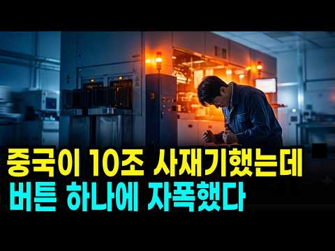 네덜란드 서버실에서 누른 '킬 스위치' 하나에 중국 DUV 10조 원 사재기 공장이 멈췄다