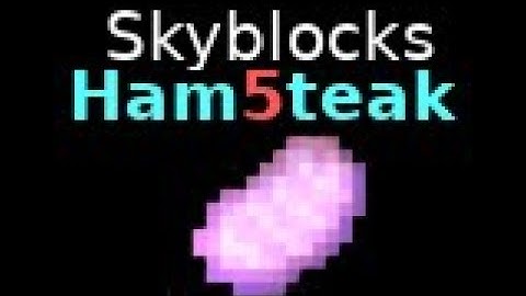 Skyblocks for Play.Ham5teak.xyz || Favorite Cracked Minecraft Server