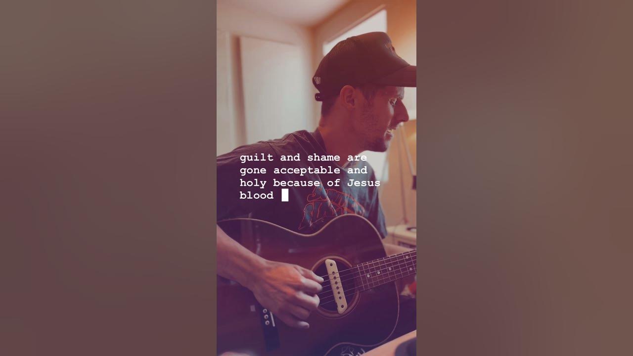Nothing but the blood... #song #music #acoustic #guitar #worship #jesus #blood #lyrics #newmusic