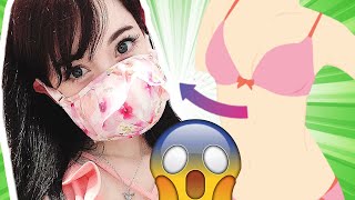 UNDERWEAR MASK HACK! (no sewing)