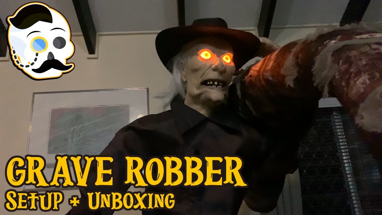 Grave Robber Animatronic Is Awesome - YouTube