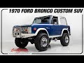 1970 Ford Bronco Custom SUV - BARRETT-JACKSON 2022 HOUSTON AUCTION