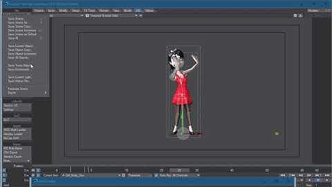 LightWave 3D - FBX Interchange Save Trans Object Pose LWO