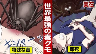 【実在】世界最強の毒グモに噛まれた男。数秒で腕1本が壊死した。
