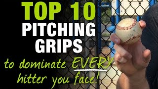 Top 10 Pitching Grips To Dominate Every Hitter You Face Top 10 Thursday Ep.5