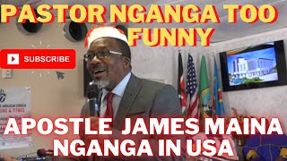 Apostle James Maina Nganga in WA. USA. Mimi ni mjanja niko na mtoto Mu America