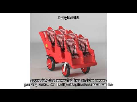 Children’s Factory 6-Passenger Bye-Bye Buggy Review That Every Parent Should See.