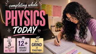 Use these for your YouTube Live today:⚡ PHYSICS MARATHON IS ON! ⚡Only 3 days left for RE-NEET