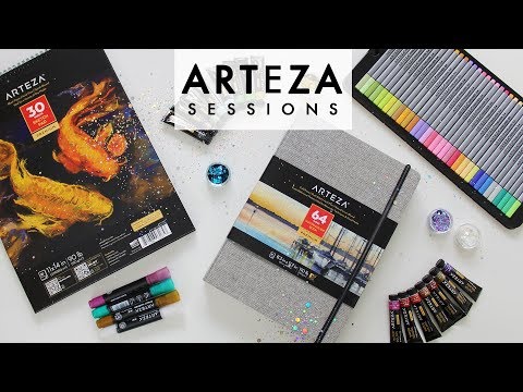 Arteza Drawing Pad, 8 x 10, 50 Sheets - Pack of 2