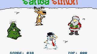 Santa Simon - Santa Simon (Atari 7800) - Vizzed.com GamePlay (rom hack) - User video