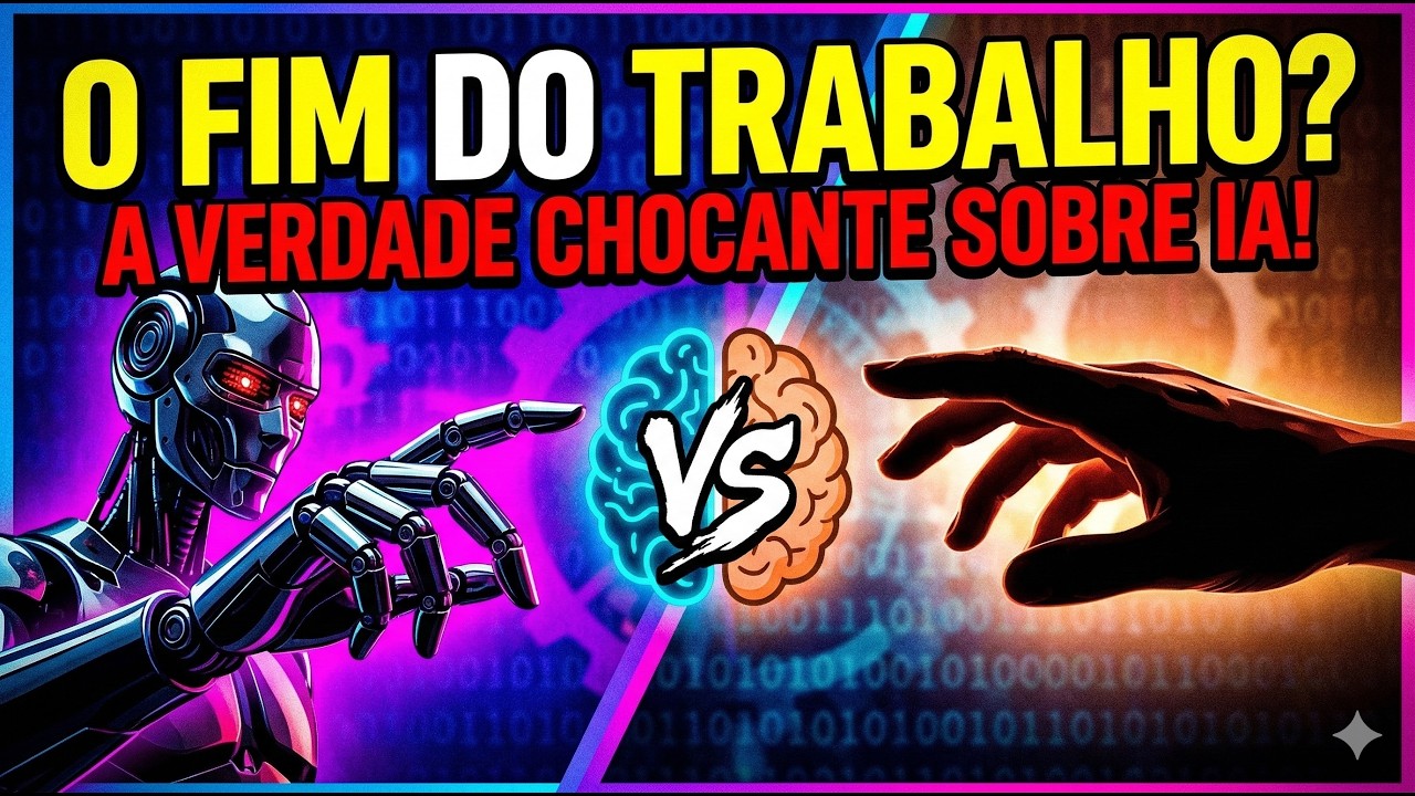 MÁQUINAS ASSUMEM O CONTROLE? A REVOLUÇÃO SILENCIOSA QUE JÁ COMEÇOU!