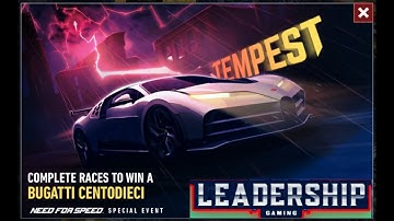 Need For Speed No Limits | Bugatti Centodieci | New Car Complete | Leadership Gaming