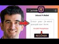 Update 3 Steps To Recover Your Lost Pi Wallet Passphrase mp3