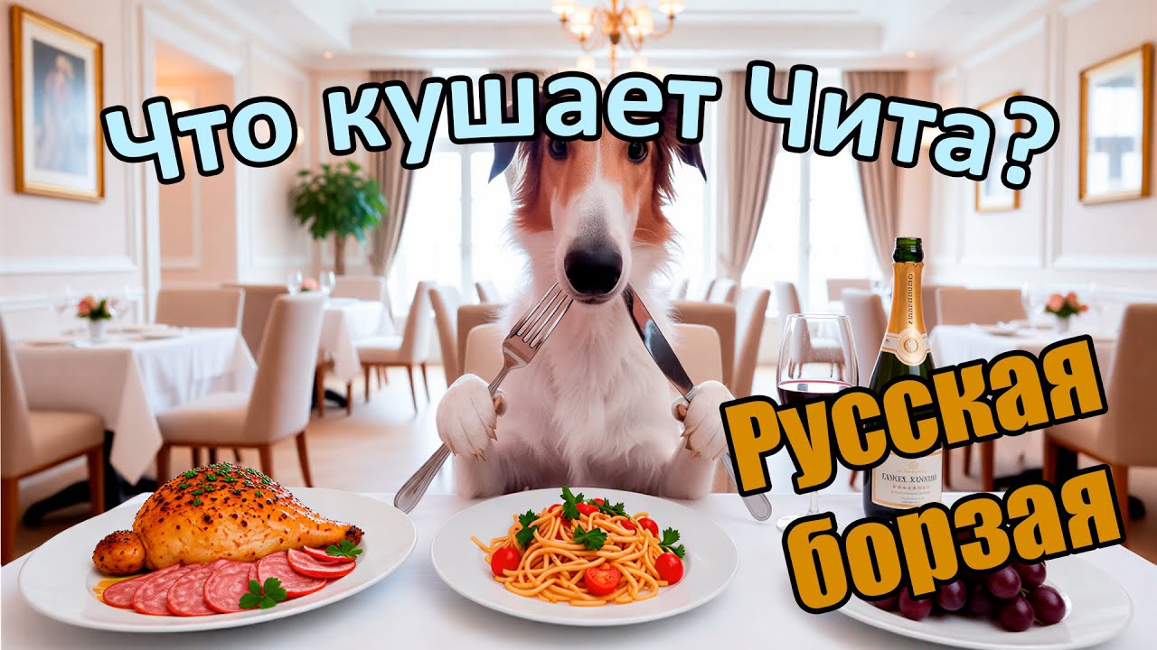 Что кушает Чита? / Russian Greyhound menu