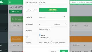 New Lawn Care Software Feature: Recurring Jobs screenshot 5