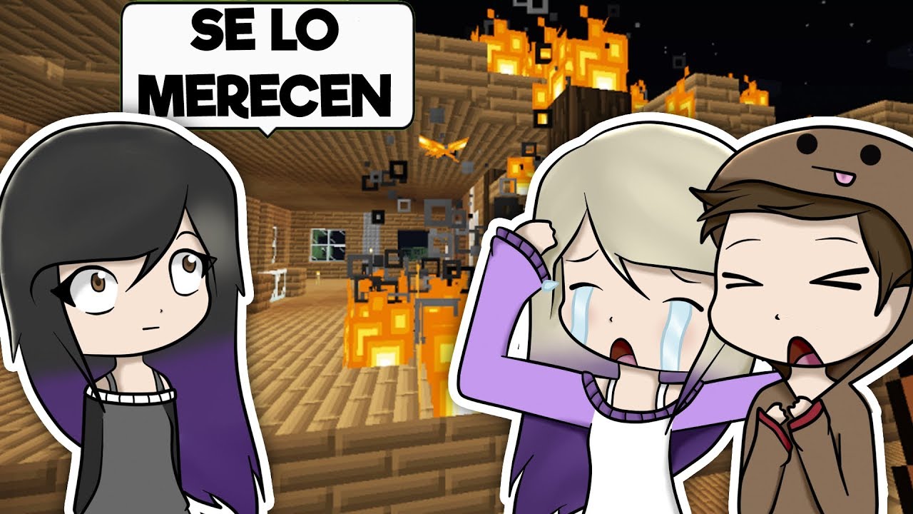 Lyna Exe Destruyo Nuestra Casa En Minecraft Youtube - lynaexe en roblox