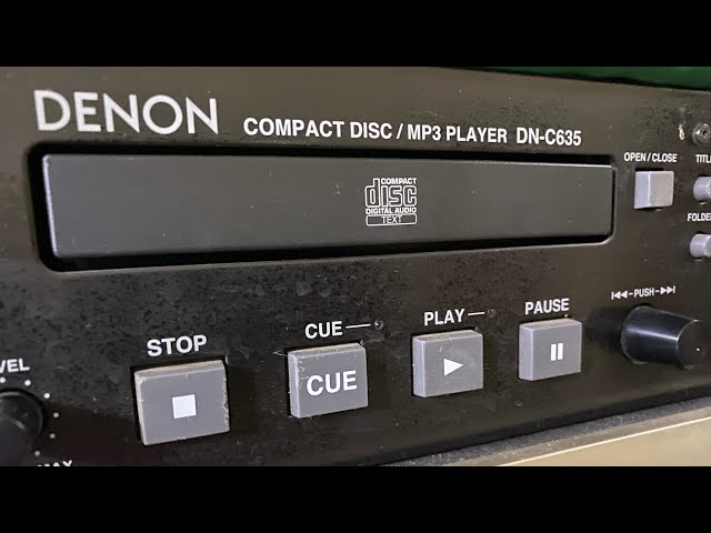 Denon CD / MP3 Player DN- C635 Professional Unit - YouTube