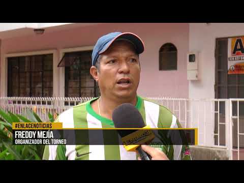 Inicio de torneo de microfútbol en el Llanito